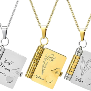 Collar con libro
