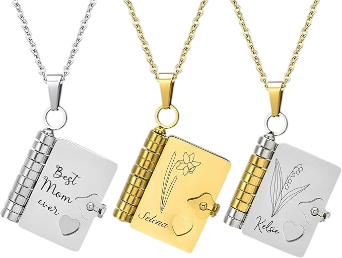 Collar con libro