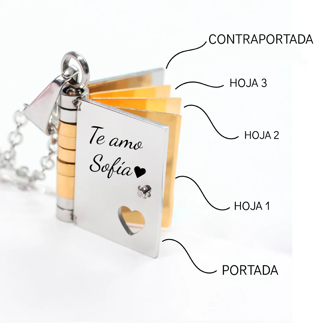 Collar con libro - Image 3